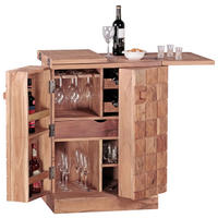 BARSCHRANK in Akaziefarben  - Akaziefarben, Design, Holz (65/91/50cm) - MID.YOU