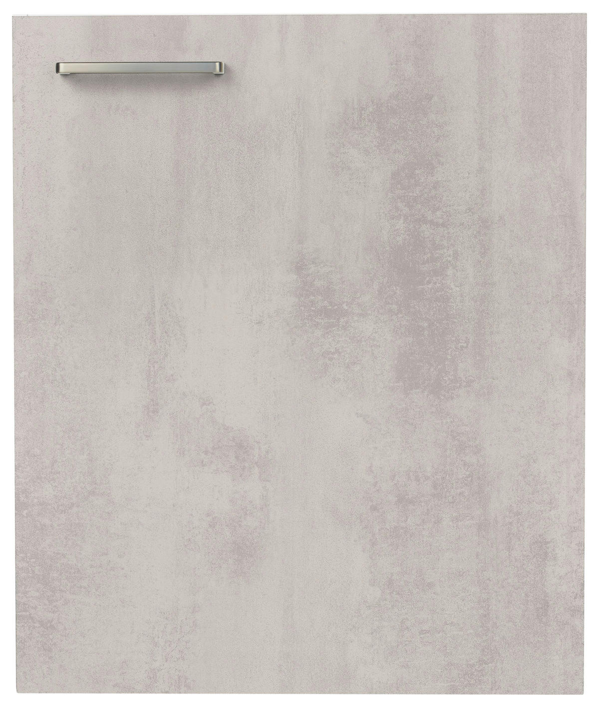 KÜCHENSCHRANKFRONT 60/72/56 cm  in Hellgrau  - Edelstahlfarben/Hellgrau, MODERN, Holzwerkstoff/Metall (60/72/56cm) - Nobilia