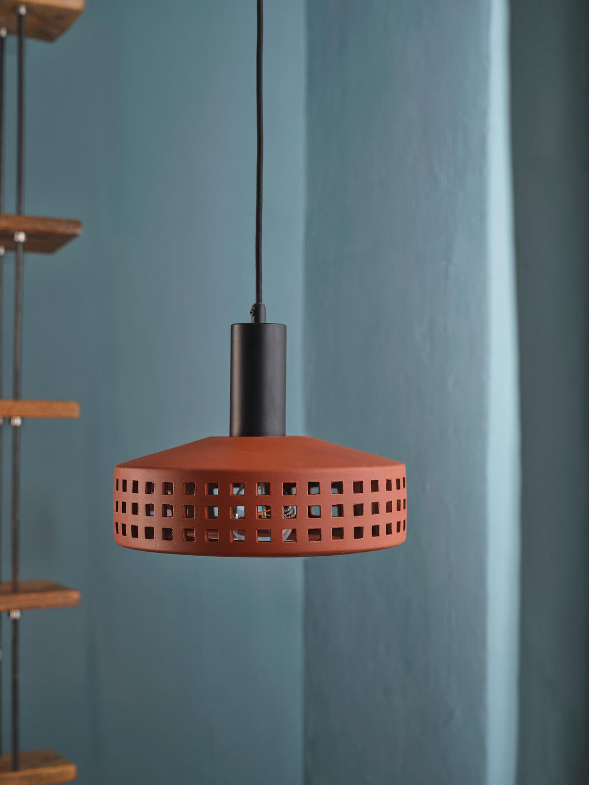 PENDELLEUCHTE 26/150 cm  - Braun, Design, Stein/Metall (26/150cm) - Ledvance