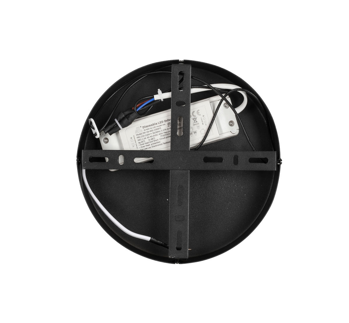 ZÁVESNÉ LED SVIETIDLO, 21/200 cm  - čierna, Design, kov/plast (21/200cm) - Novel