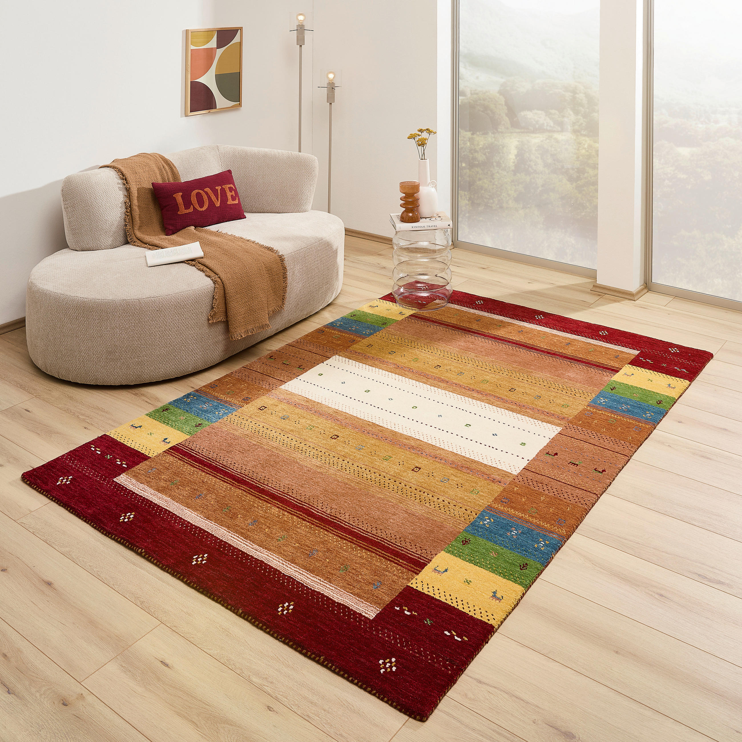 ORIENTTEPPICH 70/140 cm Multicolor  - Multicolor, Basics, Textil (70/140cm) - Cazaris