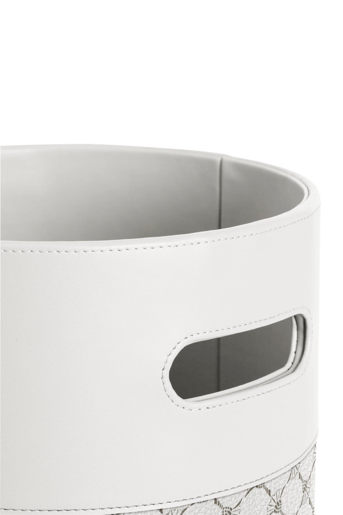 AUFBEWAHRUNGSBOX CORNFLOWERACCESSOIRES  - Weiß/Grau, Design, Kunststoff (22,5/22,5/56,5cm) - Joop!