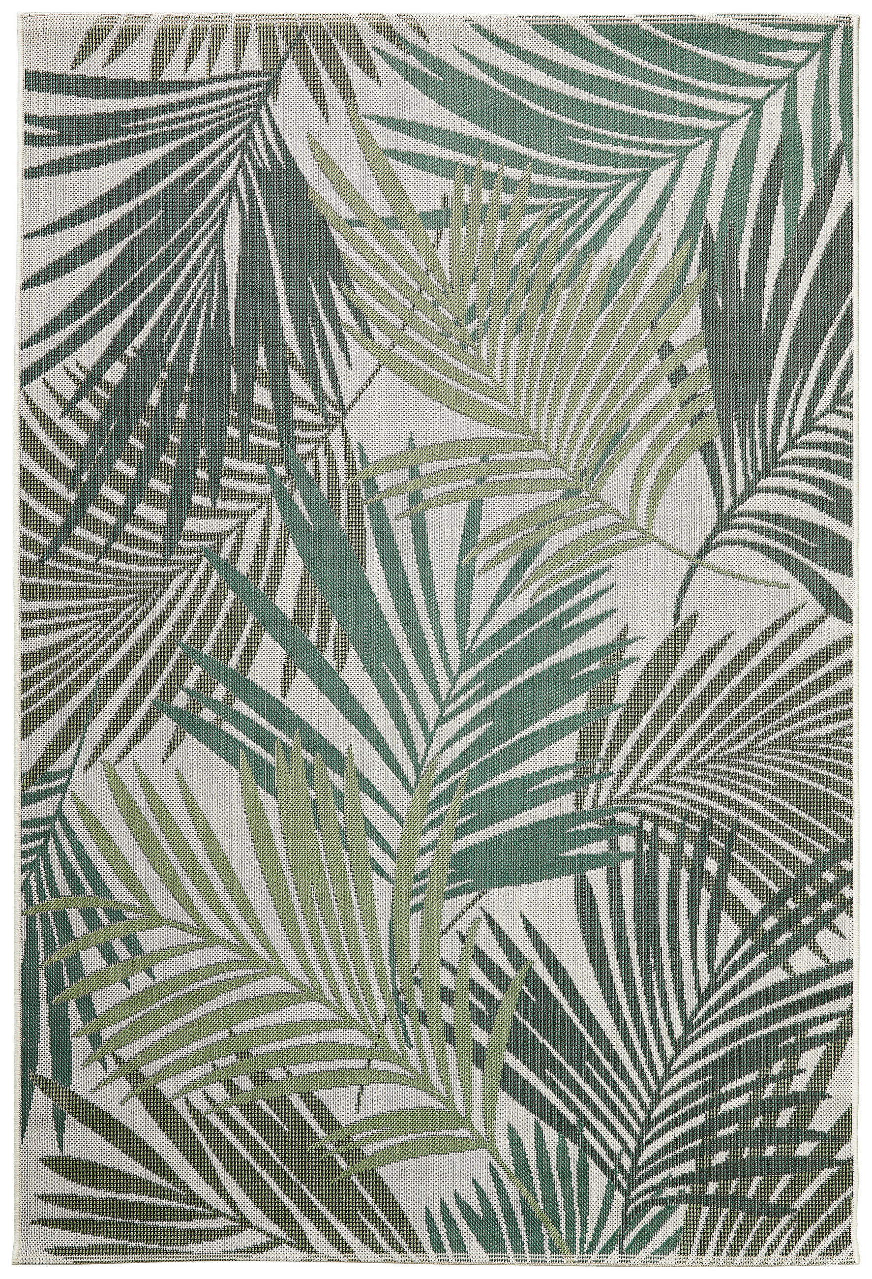 OUTDOORTEPPICH 80/150 cm Grün, Hellgrün  - Hellgrün/Grün, Trend, Naturmaterialien/Textil (80/150cm) - Novel