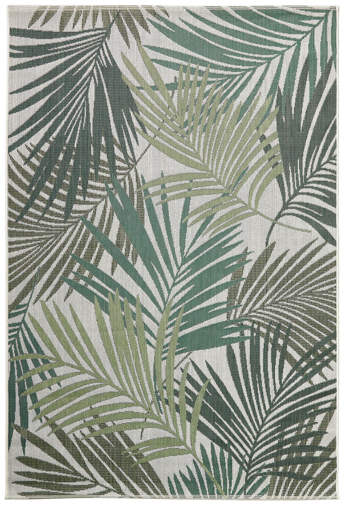 OUTDOORTEPPICH  für Terrasse und Balkon 80/150 cm Grün, Hellgrün  - Hellgrün/Grün, Trend, Naturmaterialien/Textil (80/150cm) - Novel