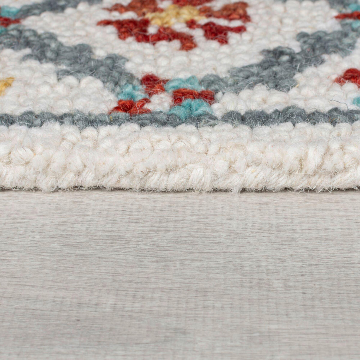 WEBTEPPICH 120/170 cm IRIS TRADITIONAL Rot, Creme  - Rot/Creme, KONVENTIONELL, Textil (120/170cm)