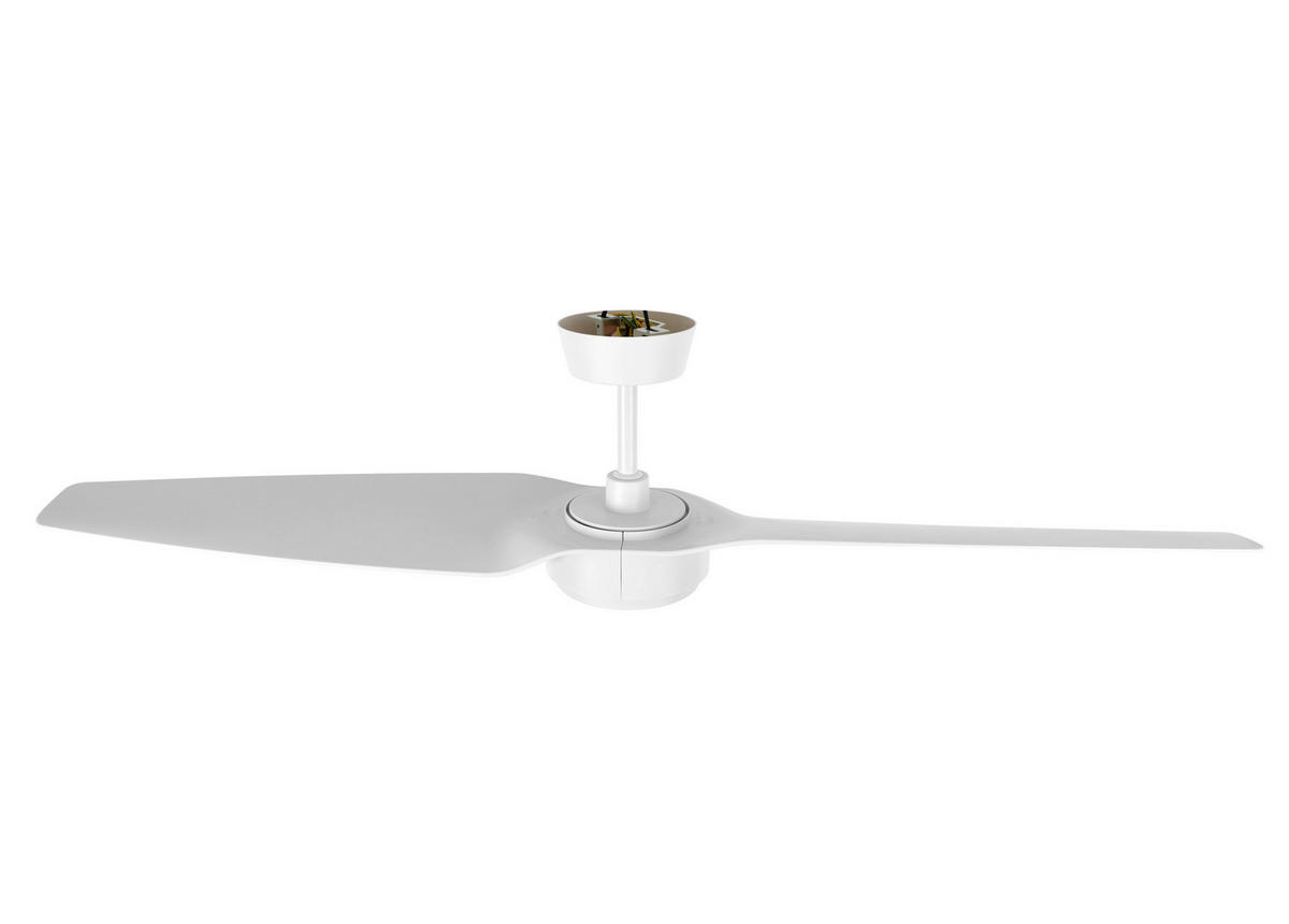 DECKENVENTILATOR     - Weiss, Basics, Kunststoff (137/27/137cm)