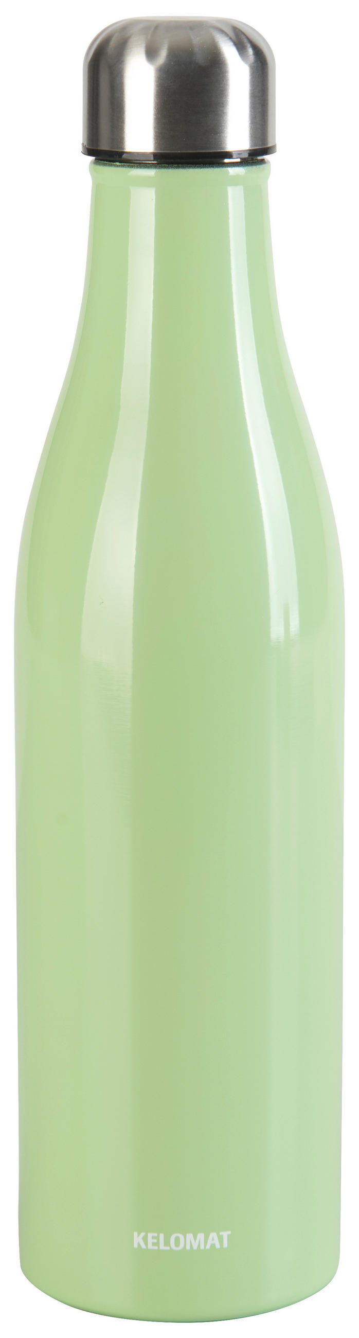 ISOLIERFLASCHE 0.75 l  - Hellgrün, KONVENTIONELL, Metall (0,75cm) - Kelomat