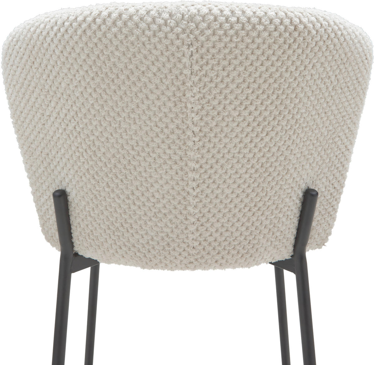 BARHOCKER in Beige  - Beige/Schwarz, LIFESTYLE, Holz/Textil (55/101/59cm) - Livetastic