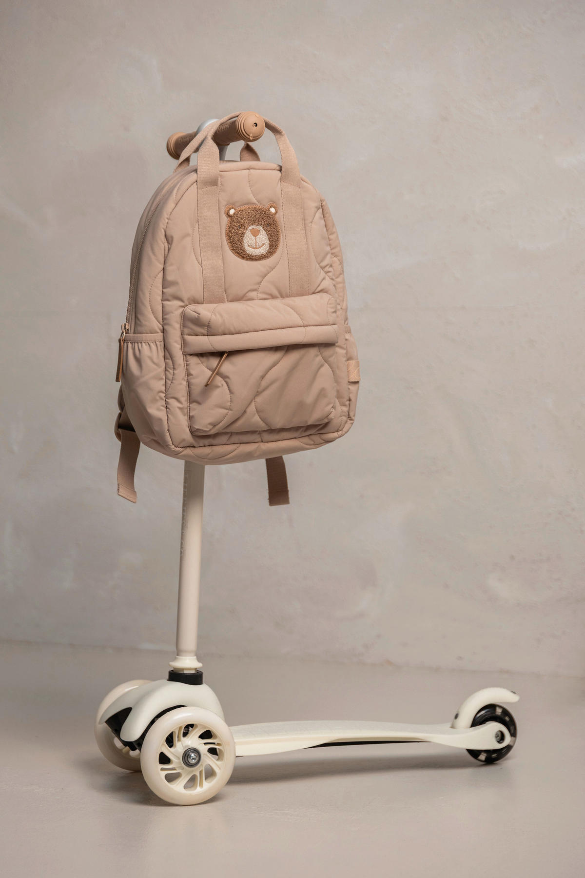 KINDERRUCKSACK Mila  - Sandfarben, Basics, Textil (25/32/12cm) - Koelstra