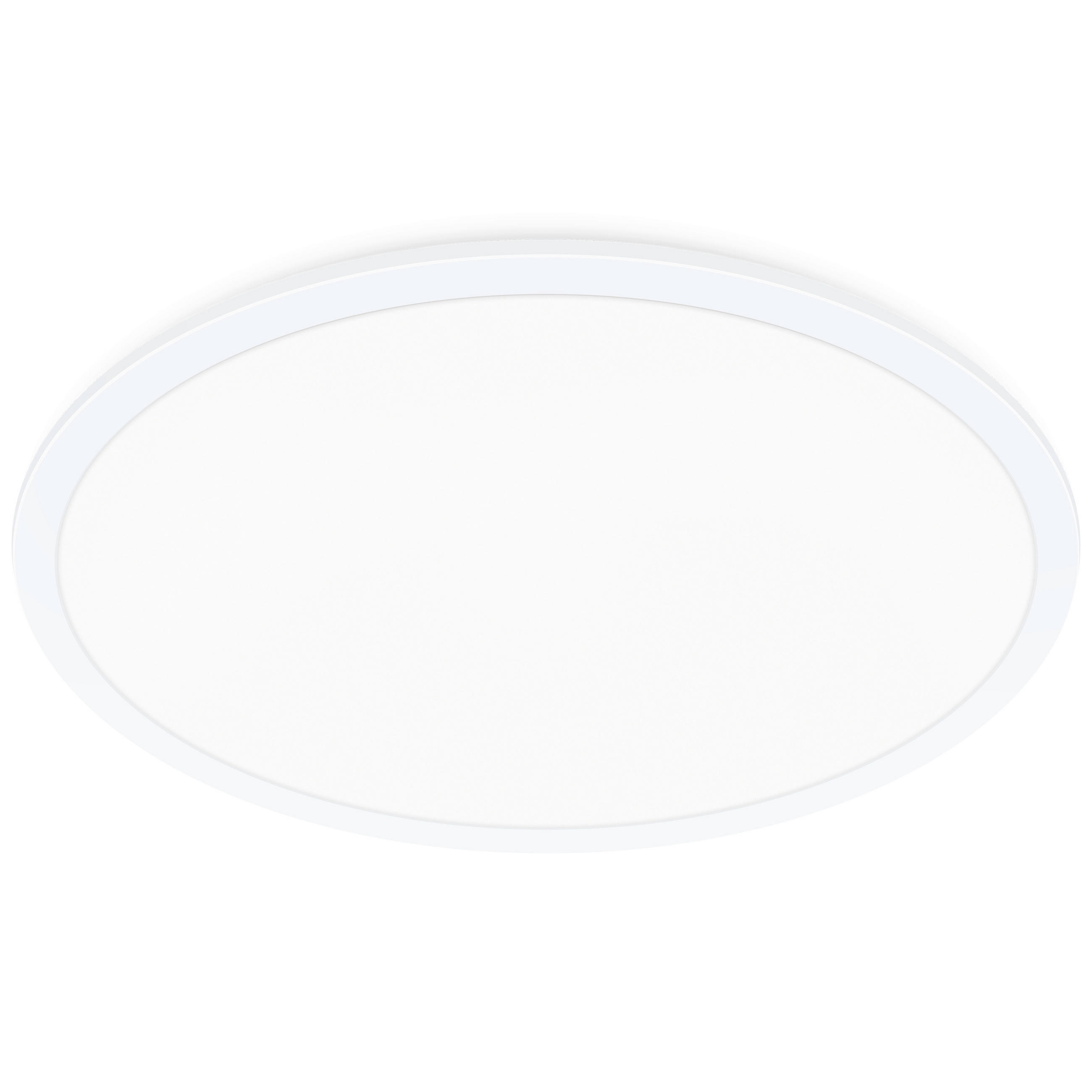 LED-DECKENLEUCHTE Oja 60/3,2 cm   - Weiß, Basics, Kunststoff (60/3,2cm) - Nordlux