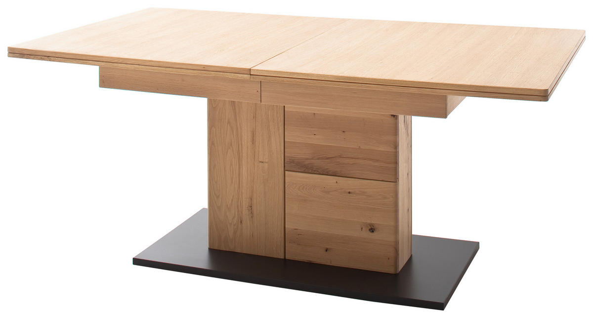 JÍDELNÍ STŮL - barvy dubu/antracitová, Design, dřevo/kompozitní dřevo (180/100/77cm) - Linea Natura
