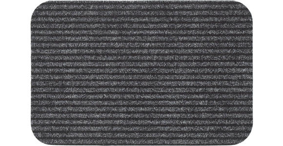 FUßMATTE 50/80 cm  - Grau, KONVENTIONELL, Kunststoff/Textil (50/80cm) - Esposa