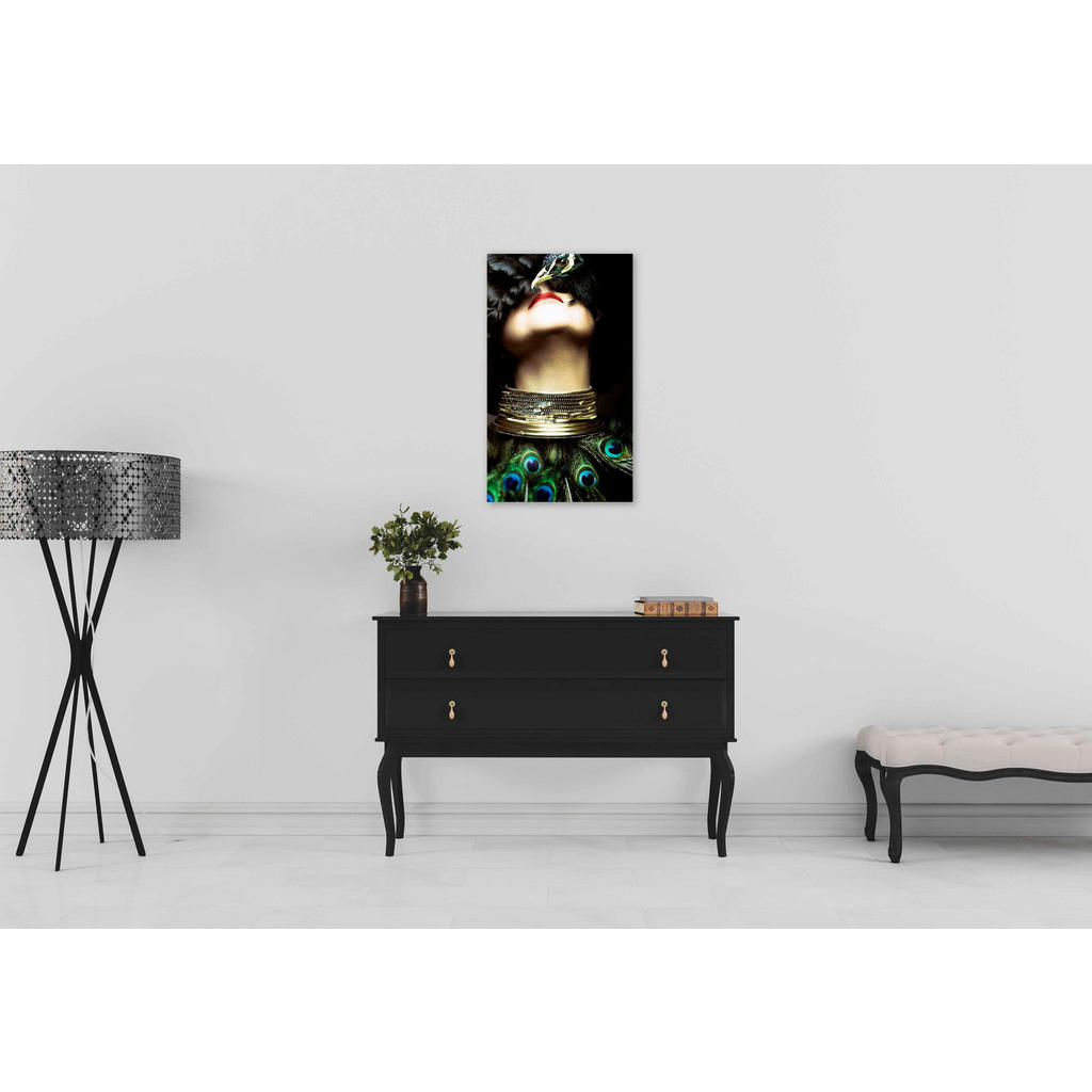 Thumbnail - Xxxl Bild, Schwarz, Kunststoff, 70x118x10 cm, einfache und schnelle Anbringung, Bilder und Zubehör, Wandbilder, Sonstige...