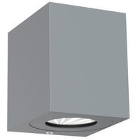 AUßENWANDLEUCHTE 8,7/10,6/10 cm   - Grau, Basics, Metall (8,7/10,6/10cm) - Nordlux