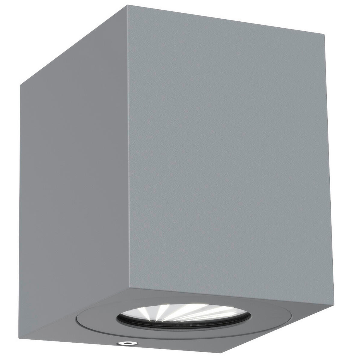 AUßENWANDLEUCHTE 8,7/10,6/10 cm   - Grau, Basics, Metall (8,7/10,6/10cm) - Nordlux