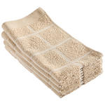 GÄSTETUCHSET 30/50 cm CHECK Braun 2-teilig  - Braun, Textil (30/50cm) - Esposa