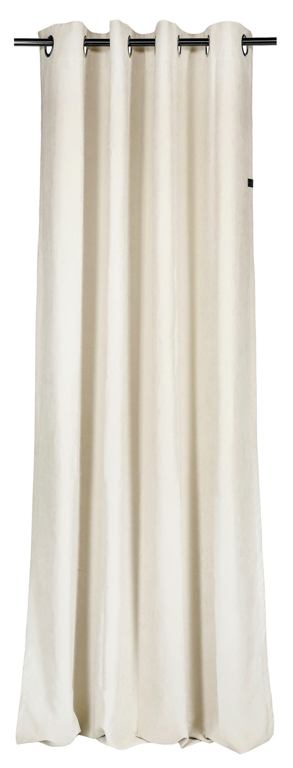 ZÁVĚS S OČKY, neprůsvitné, 130/250 cm - krémová/béžová, Basics, textil (130/250cm) - Schöner Wohnen