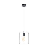 HÄNGELEUCHTE 20/9,5/110 cm  - Schwarz, Design, Metall (20/9,5/110cm) - Eglo