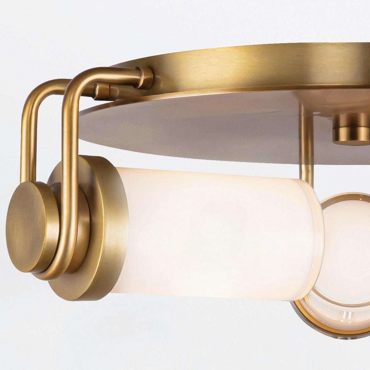 HÄNGELEUCHTE 42,2/14,2 cm  - Messingfarben, KONVENTIONELL, Glas/Metall (42,2/14,2cm) - Elstead Lighting