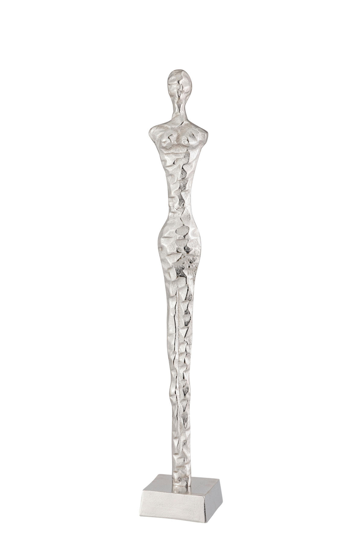 SOCHA - niklová, Design, kov (13,5/82/13,5cm) - Ambia Home