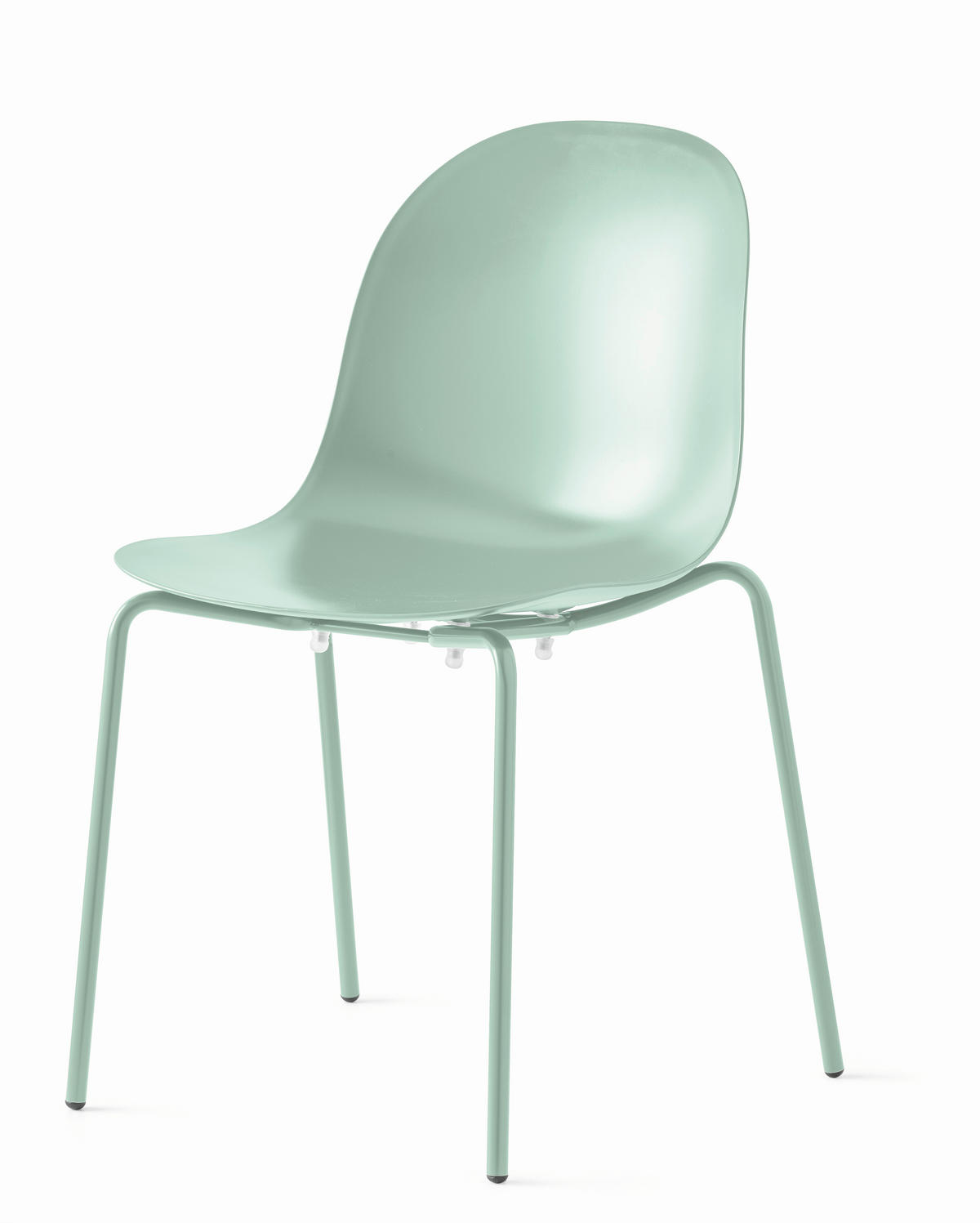 GARTENSTUHL-SET Edelstahl Pastellgrün  - Pastellgrün, Basics, Kunststoff/Metall (53,5/83/52,5cm) - Connubia 