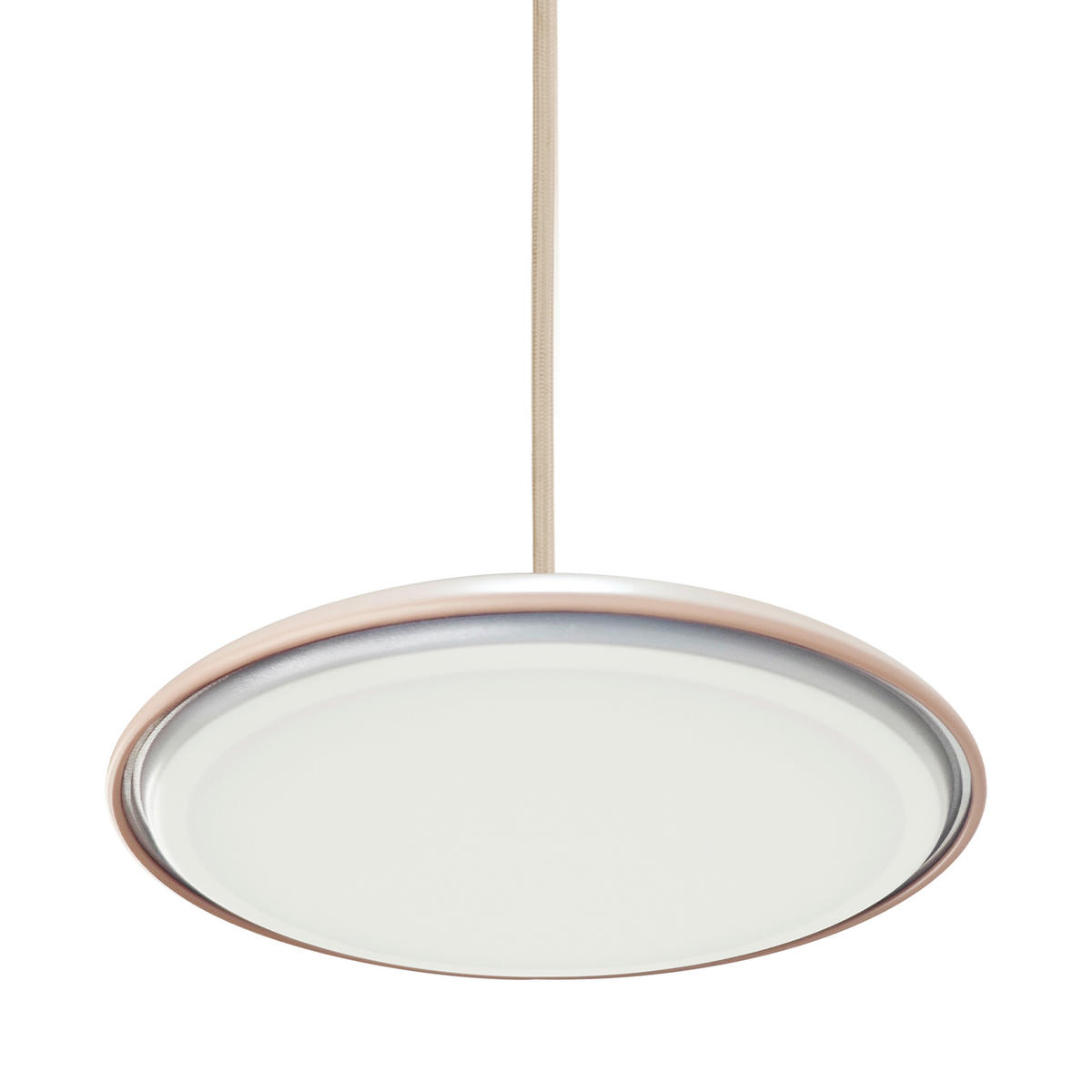 LED-HÄNGELEUCHTE 25/6 cm   - Hellrosa, Design, Metall (25/6cm) - Nordlux