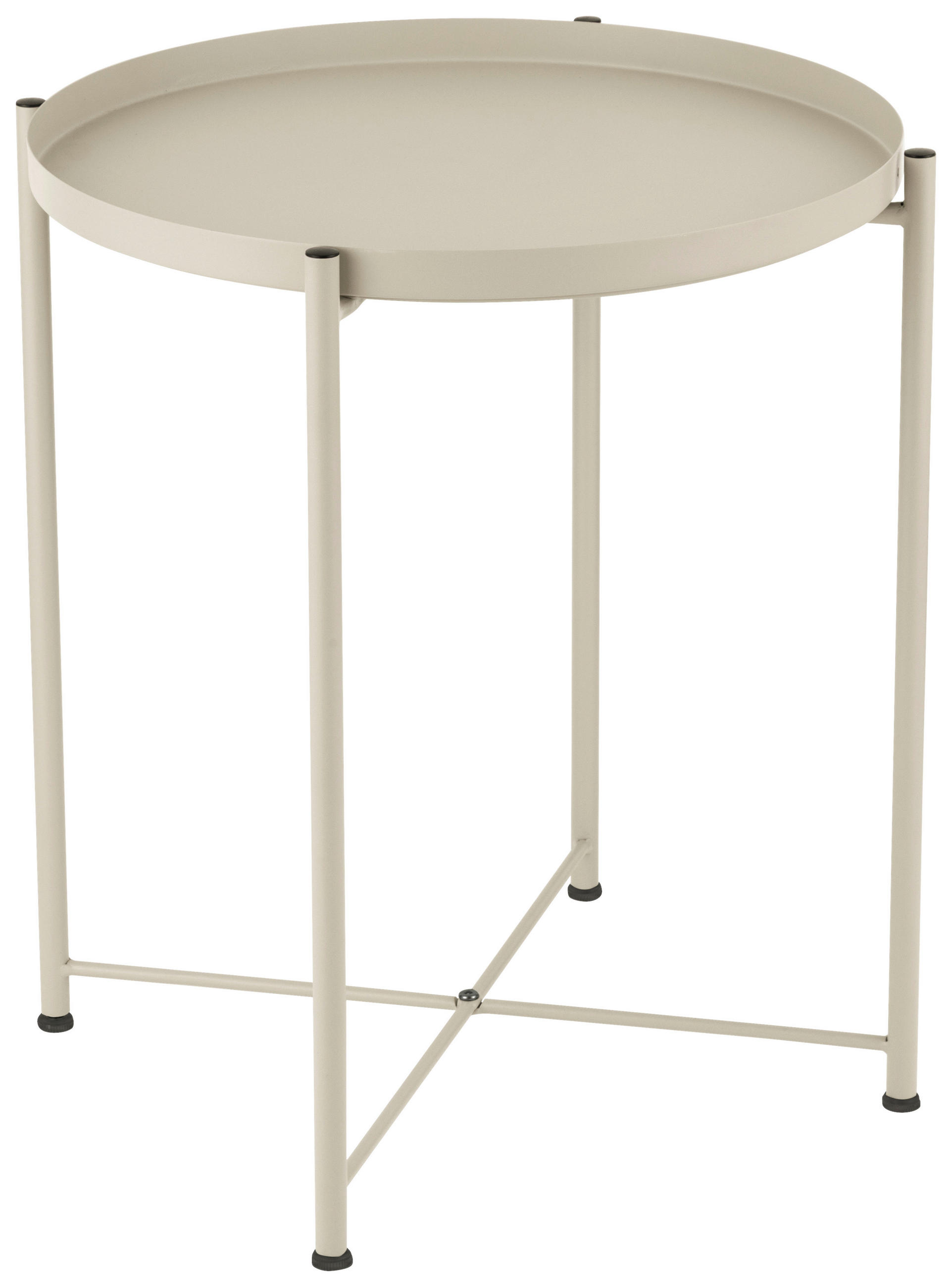 BEISTELLTISCH Metall 47,5/47,5/53 cm  - Kaschmir, Basics, Metall (47,5/47,5/53cm) - Carryhome