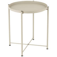 BEISTELLTISCH Metall 47,5/47,5/53 cm  - Kaschmir, Basics, Metall (47,5/47,5/53cm) - Carryhome