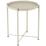 BEISTELLTISCH in Metall 47,5/47,5/53 cm  - Kaschmir, Basics, Metall (47,5/47,5/53cm) - Carryhome