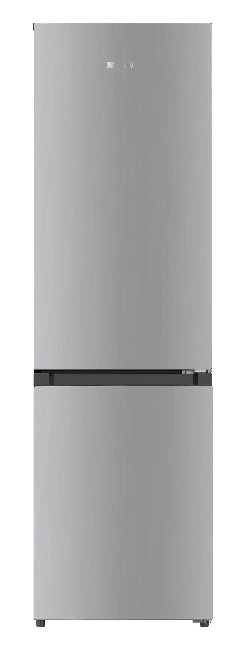 KÜHL-GEFRIER-KOMBINATION KGN 2535  - Silberfarben, Basics, Metall (54/180/60cm) - Nabo