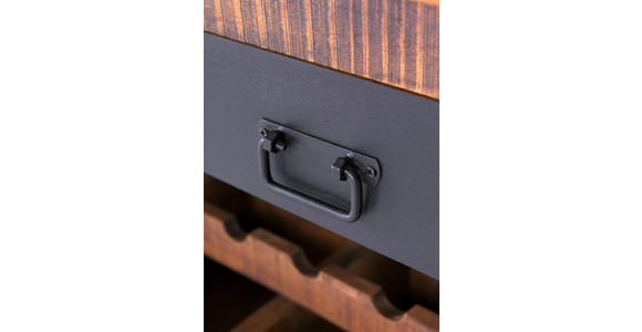 BARWAGEN BARNEY - Schwarz/Naturfarben, KONVENTIONELL, Holz/Holzwerkstoff (97/43/85cm) - Landscape