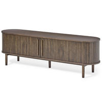 LOWBOARD Eiche dunkel  180/55,6/40 cm  - Eiche dunkel, Design, Holz/Holzwerkstoff (180/55,6/40cm) - Lomoco