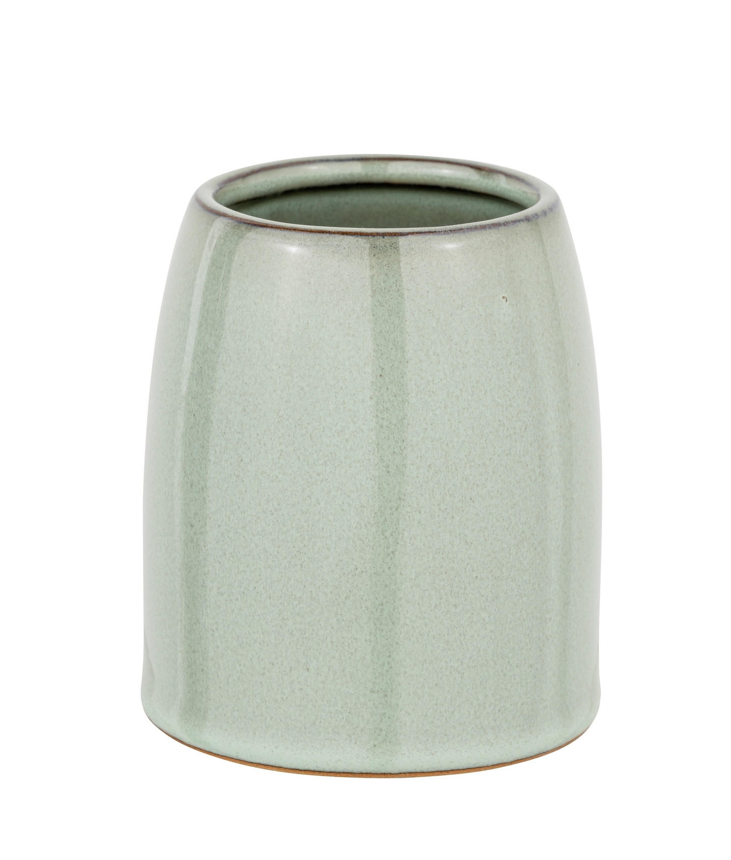 ZAHNPUTZBECHER PRATI  - Grün, KONVENTIONELL, Keramik (8,5/10,5/8,5cm) - Schöner Wohnen