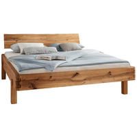 BALKENBETT 140/200 cm  in Wildeiche  - Wildeiche, Natur, Holz (140/200cm) - Valnatura