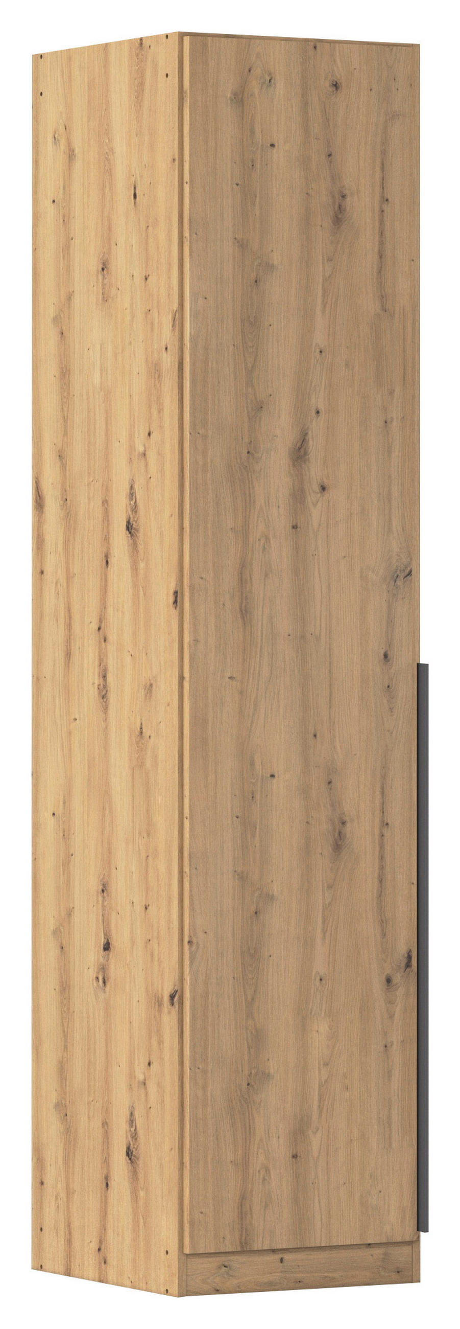DREHTÜRENSCHRANK in Eiche Artisan  - Eiche Artisan/Grau, Modern, Holzwerkstoff (47/229/54cm) - Rauch Möbel