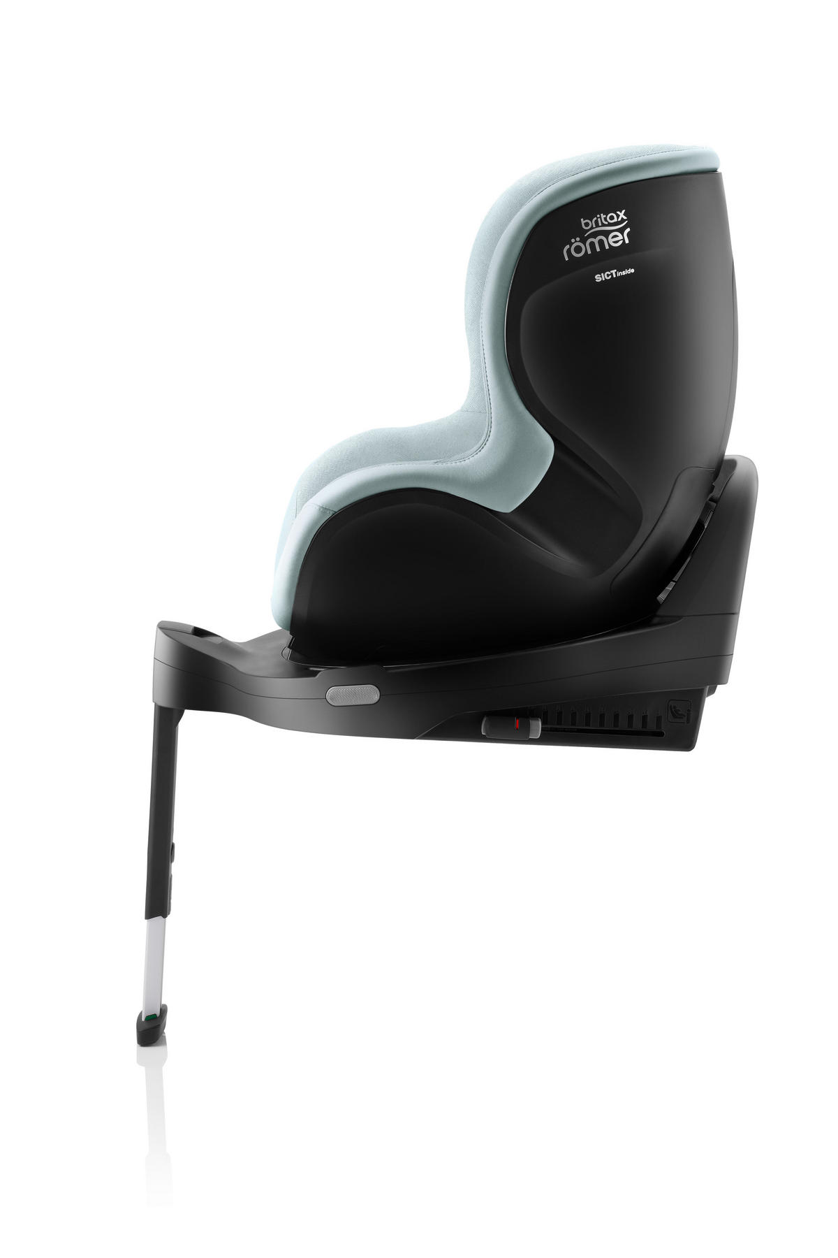 REBOARDER-KINDERSITZ Dualfix Pro M  - Pastellblau, Basics, Textil (44/48/74cm) - Britax Römer