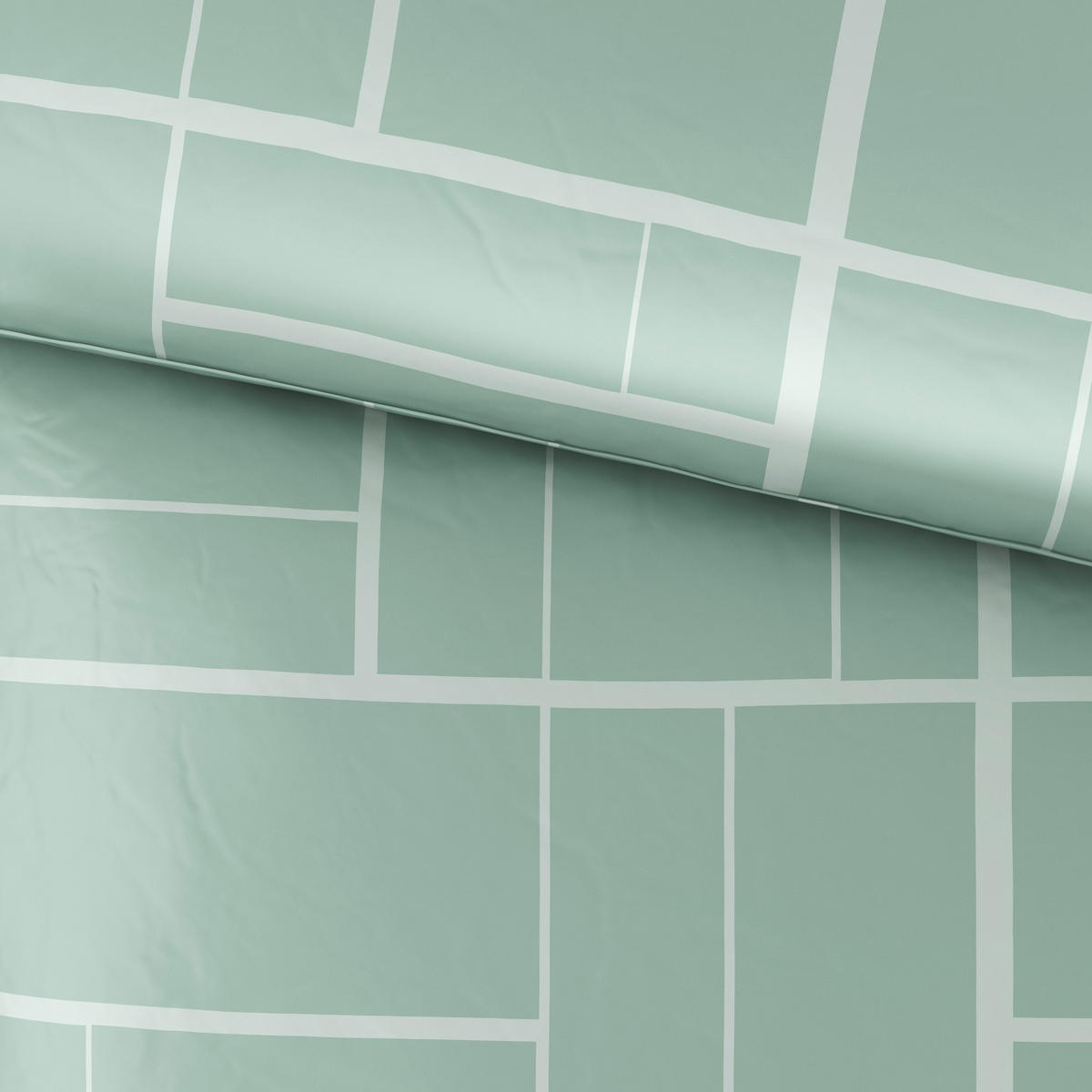 POSTEĽNÁ BIELIZEŇ, satén, jadeitovozelená, 140/200 cm - jadeitovozelená, Konventionell, textil (140/200cm) - Dieter Knoll