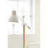 STEHLEUCHTE - Weiß/Braun, KONVENTIONELL, Holz/Metall (25/150cm) - By-Rydens