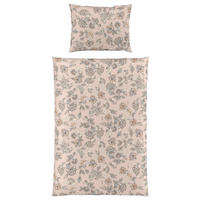 POVLEČENÍ, makosatén, fialová, starorůžová, lesní zelená, 140/200 cm  - starorůžová/fialová, Design, textil (140/200cm) - Fleuresse