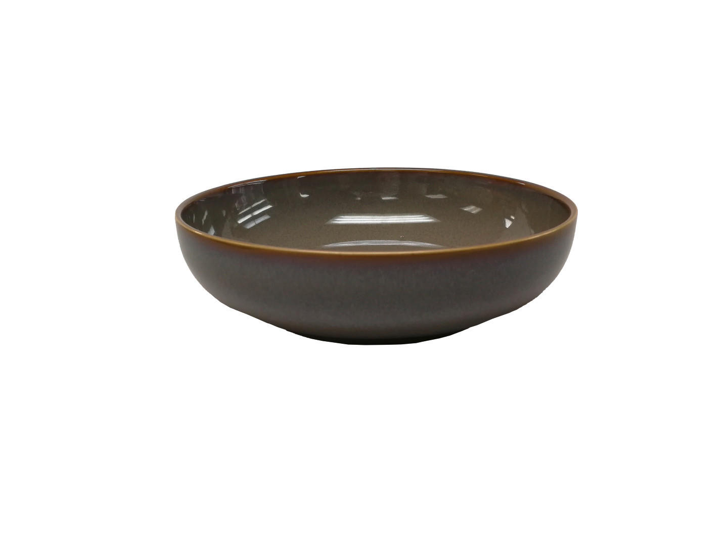 DJUP TALLRIK 20 cm  - brun, Trend, keramik (20cm) - Novel