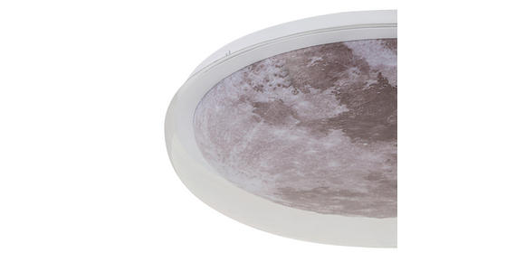 LED-DECKENLEUCHTE 40/8 cm   - Transparent/Silberfarben, Trend, Kunststoff/Metall (40/8cm) - Novel