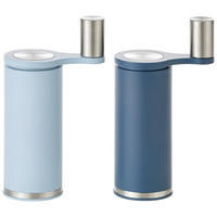 SALZ- ODER PFEFFERMÜHLE SMOOS  - Dunkelblau/Hellblau, Basics, Keramik/Kunststoff (5/15cm) - AdHoc