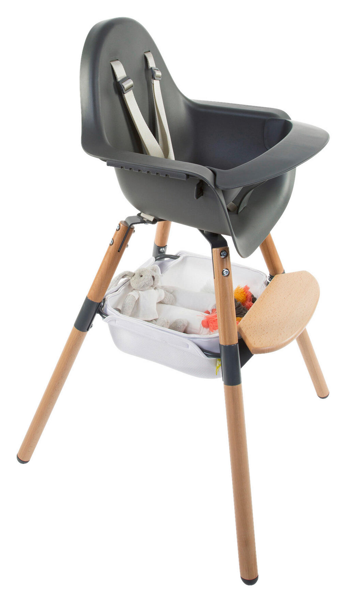 KORB Evolu Mesh  - Weiß, Basics, Kunststoff/Textil (30/13/30cm) - Childhome