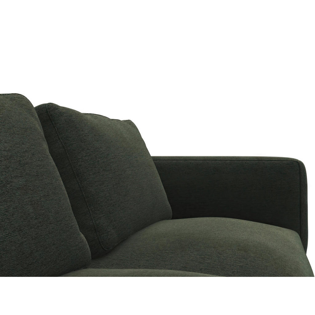 Thumbnail - Livetastic Ecksofa, Waldgrün, Textil, 3,5-Sitzer, L-Form, Ottomane links, 303x148 cm, Oeko-Tex® Standard 100, FSC Mix, M...