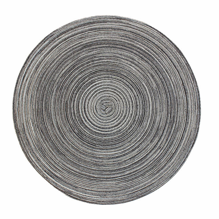 TISCHSET Textil Graphitfarben 38/0 cm  - Graphitfarben, Basics, Textil (38/0cm) - Pichler