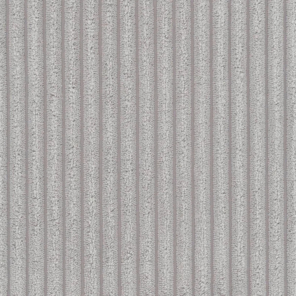 ECKSOFA MAZA Hellgrau Cord  - Hellgrau/Schwarz, Design, Textil (237/275cm) - Livetastic