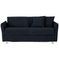SCHLAFSOFA Flachgewebe Anthrazit  - Chromfarben/Anthrazit, MODERN, Textil/Metall (194/85/100cm) - Bali