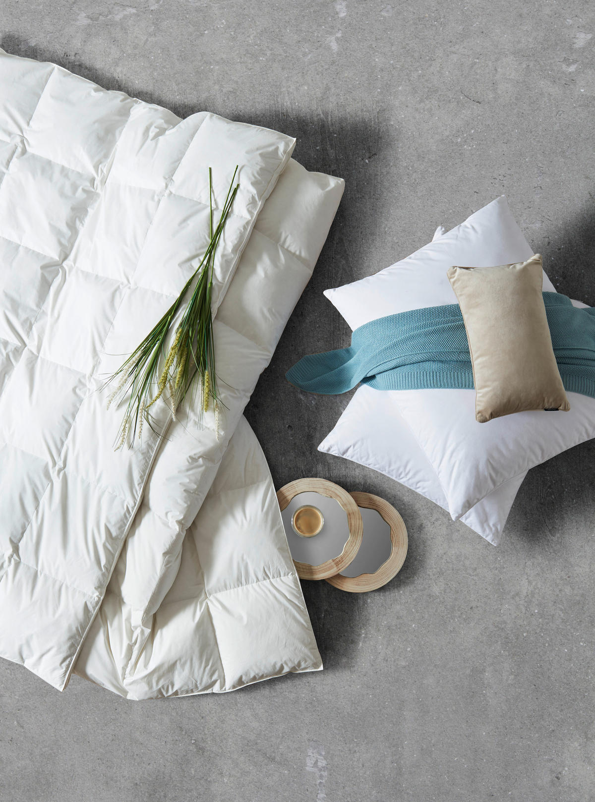 CELOLETNA PREŠITA ODEJA NENA MONO 240/200 cm  - Basics (240/200cm) - Billerbeck