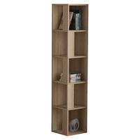 ECKREGAL - Eichefarben, Design, Holzwerkstoff (32/159/32cm) - Livetastic