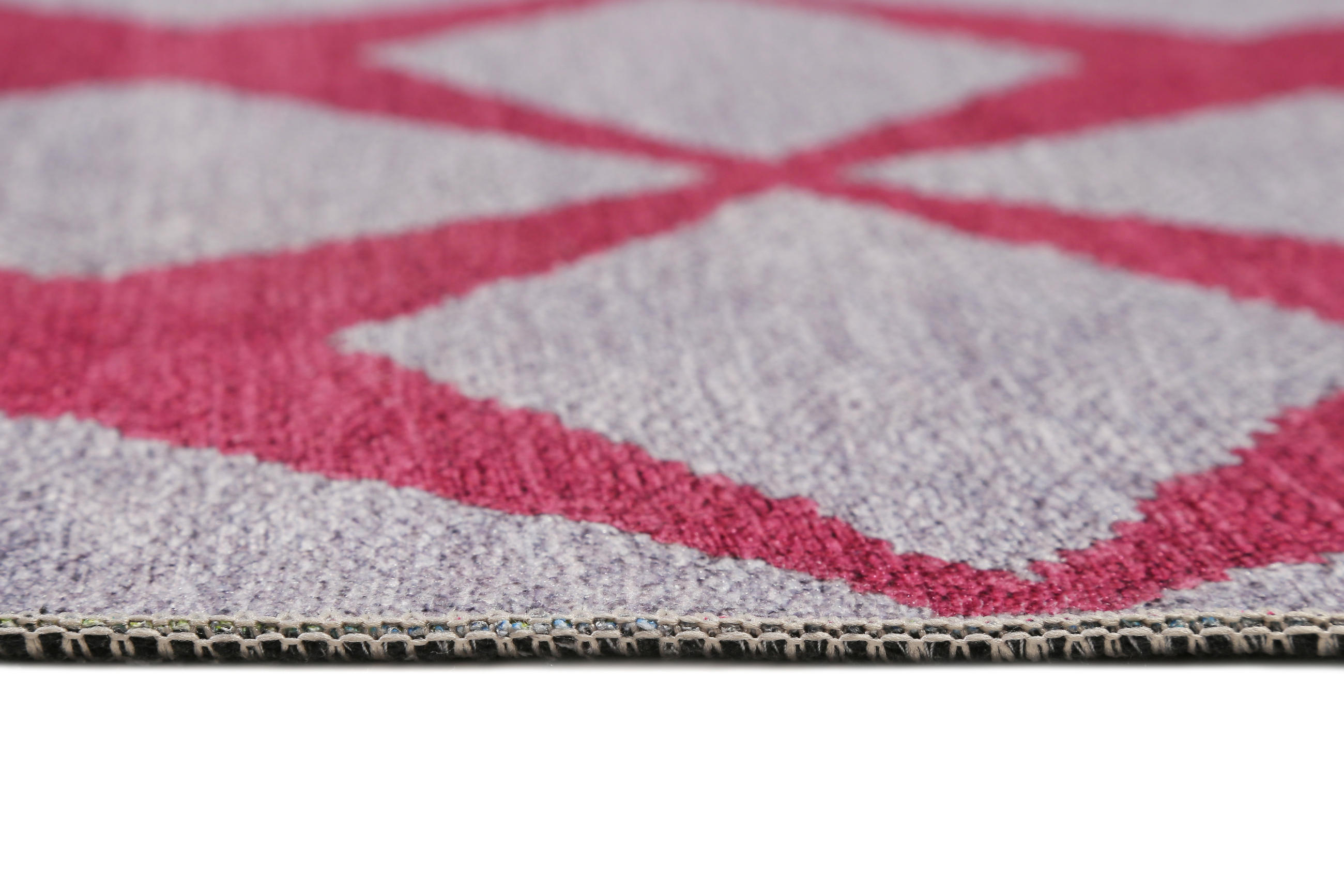 Thumbnail - Esprit Flachwebeteppich Caledon, Bordeaux, Sand, Textil, Graphik, rechteckig, 80x150 cm, Hohenstein, Oeko-Tex® Standard ...